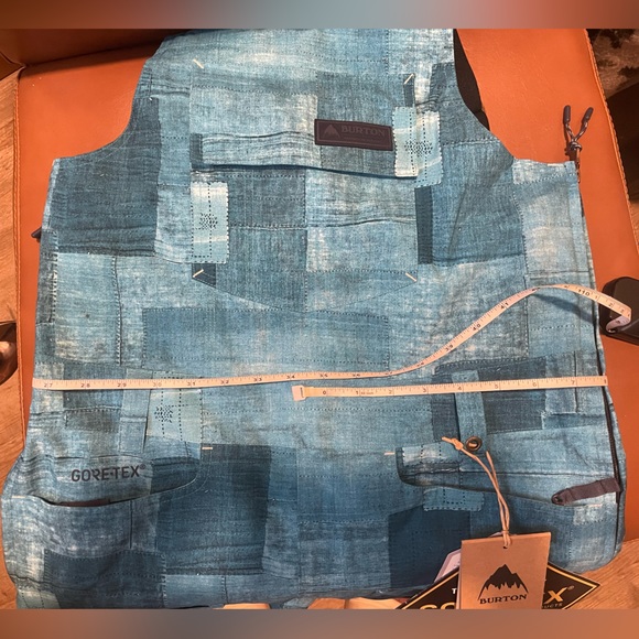 Burton Women's WZ Gore-Tex Zealous PT Snow Ski Bib Pants wz indiohobo SZ Small - Picture 9 of 12